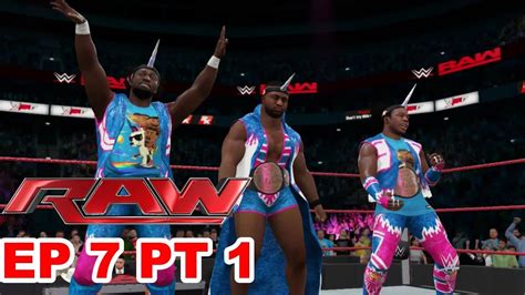 Wwe 2k17 Universe Mode Raw Episode 7 Part 1 And Back Youtube