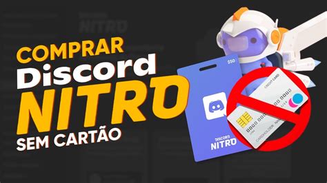 Como COMPRAR DISCORD NITRO sem cartão de Crédito Débito 2024 YouTube