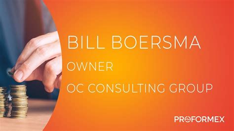 Industry Expert Interview - Bill Boersma, OC Consulting Group - YouTube