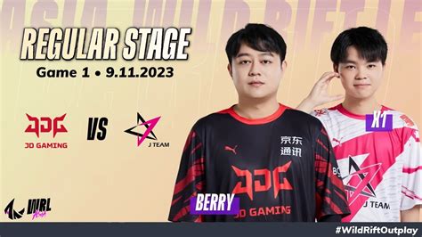 JDG Vs JT Game 1 Bo3 Regular Stage WRL Asia 2023 Season 2