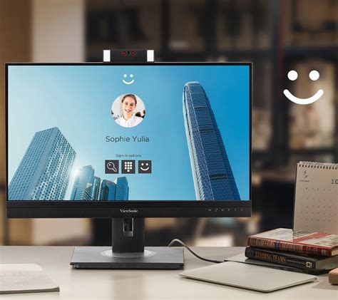 ViewSonic Zwei Neue Monitore Mit Webcam LED Mikrofon Und Windows