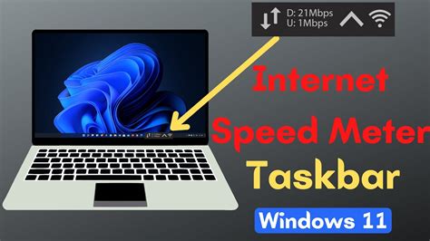 How To Show The Internet Speed On Taskbar On Windows 11 Internet