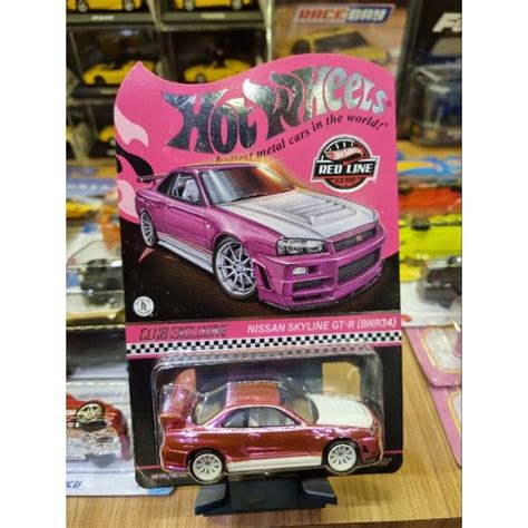 Jual Hotwheels Nissan Skyline R Rlc Pink Shopee Indonesia