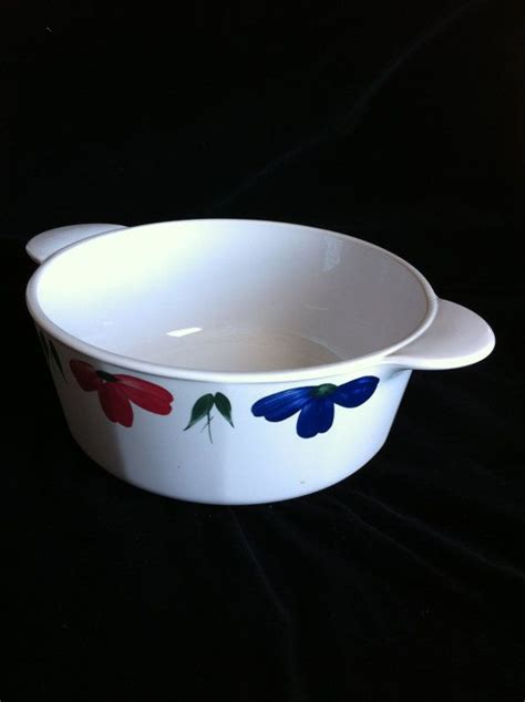 Vintage Hand Painted Corning Corningware 1156 2 Qt Pyrex Etsy