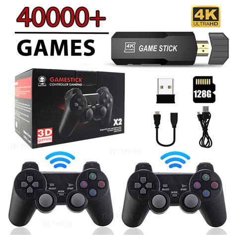 Game Stick Gd Console K Hd G Games Portable Dual Wireless