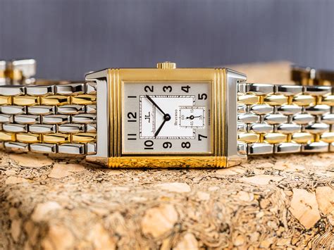 JAEGER LECOULTRE REVERSO Grand Taille 18k Yellow Gold Steel With