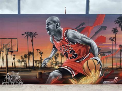 Graffiti Artist Melbourne 3D Abstract Basketball Court Wall Mural Project Right - Street Artist ...