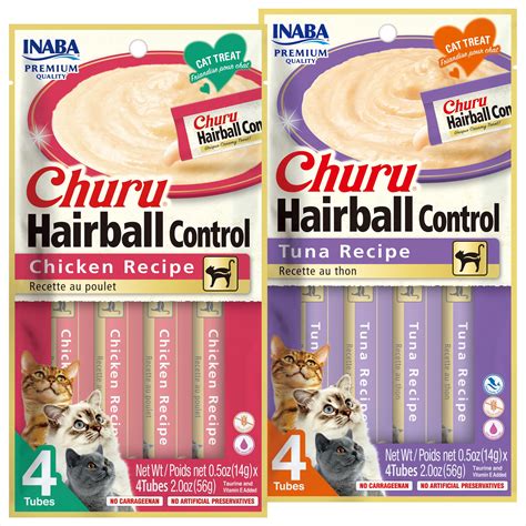 Inaba Churu Tuna Recipe Creamy Puree Grain Free Lickable Cat Treats