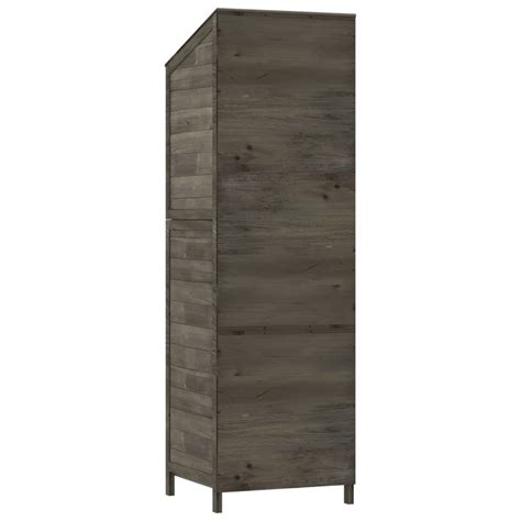 Abri De Jardin Chalet Remise De Jardin Anthracite X X Cm