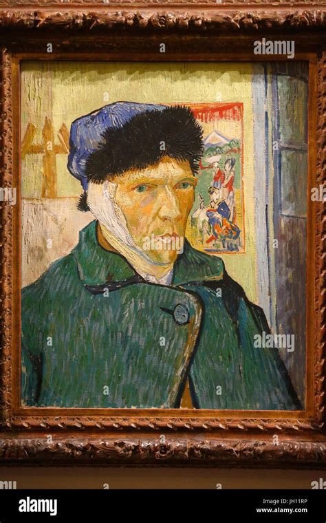 Vincent Van Gogh Self Portrait Ear