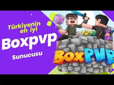 BOXPVP SUNUCU TANITIMI TÜRKİYENİN EN İYİ BOXPVP SUNUCUSU YouTube