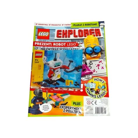 gazetka magazyn LEGO Explorer 7 2022 nowość 12641466623 Czasopismo