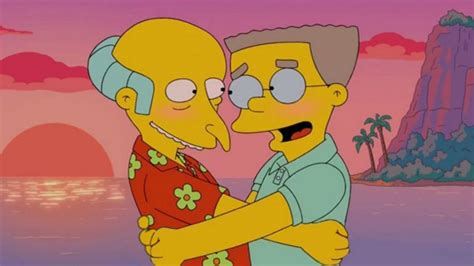 Sali Del Cl Set Despu S De A Os De Los Simpson Smithers Admite Que Es Gay