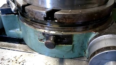 Drilling On A Rotary Table YouTube