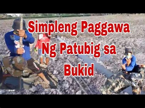 64 Deep Well Making Paggawa Ng Patubig Unang Project Sa 7 Units