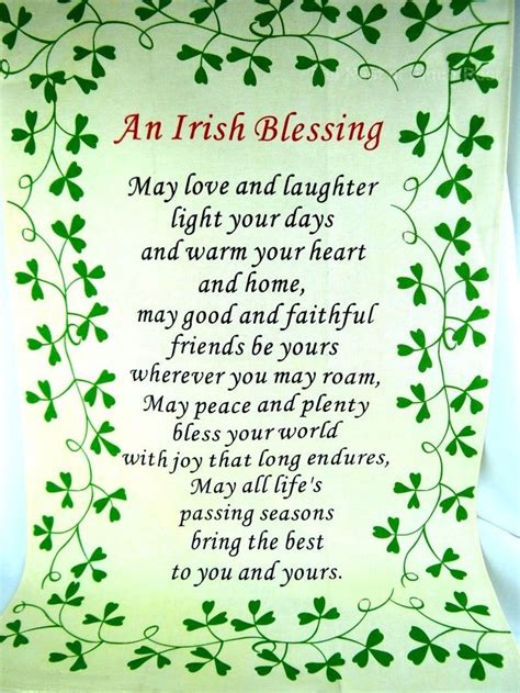 Happy St Patricks Day St Patricks Day Quotes Irish Blessing