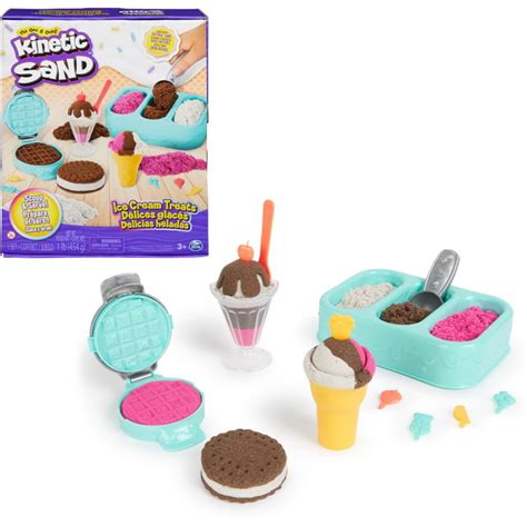 Kinetic Sand Piasek Kinetyczny Zestaw Lodowe Przysmaki Z Akcesoriami