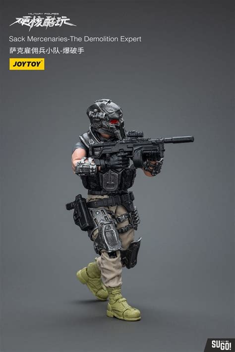 Joy Toy JT9862 Hardcore Coldplay Sack Mercenaries The Demolition Expert Action 1 18 Action