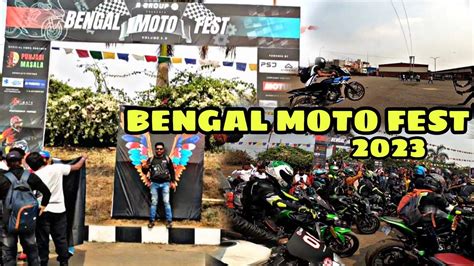 BENGAL MOTO FEST 2023 RANIGANJ SUPER BIKES YouTube