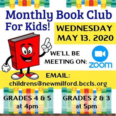 kids book club – Made with PosterMyWall(1) – New Milford Public Library