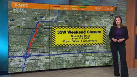 94 I 35w Affected By Road Closures This Weekend In Twin Cities