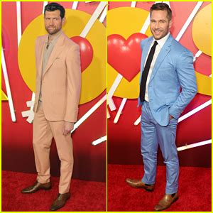 Billy Eichner Luke MacFarlane Suit Up For Bros Los Angeles Premiere