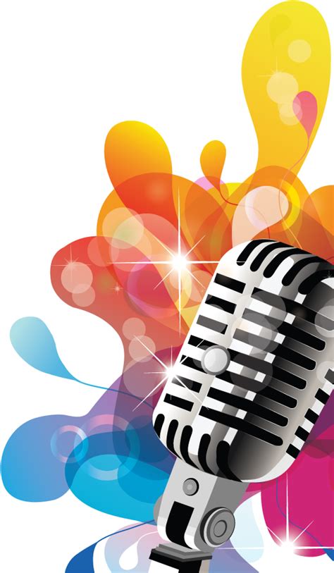 Singing Microphone PNG Image PNG All