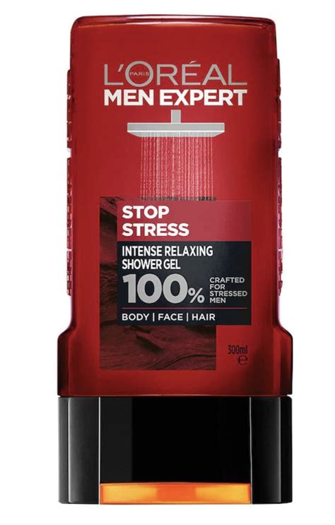 L Oreal Paris Men Expert Stress Resist Vine Extract Shower Gel 300ml