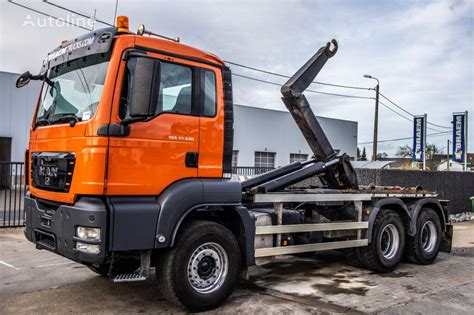 MAN TGS 33 440 BB Hook Lift Truck For Sale Belgium Handzame NT35993