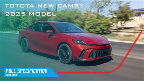 Toyota New Camry Upcoming Car 2025 All Specifications Full Detailed