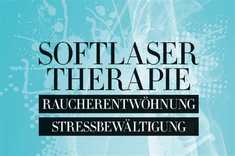 Neu bei OmniMed Softlaser zur Rauchentwöhnung und Stressbewältigung