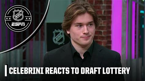 Macklin Celebrini Speaks After Sharks Win Top Pick In 2024 Draft NHL