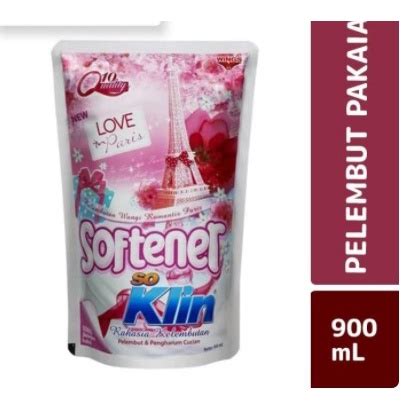 Jual So Klin Softener Love Paris Pink Ml Shopee Indonesia