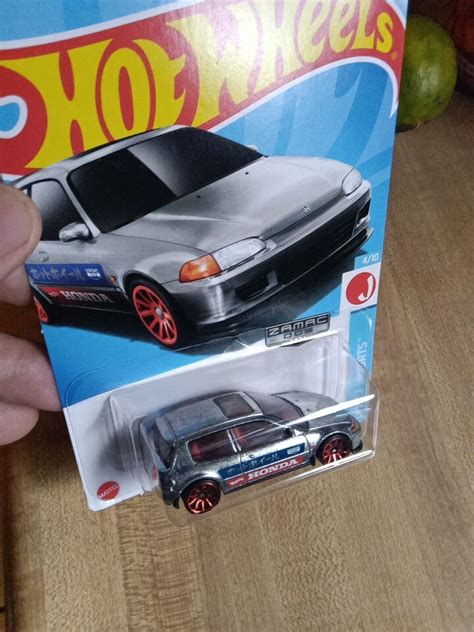 Hot Wheels 92 Honda Civic EG Zamac EBay