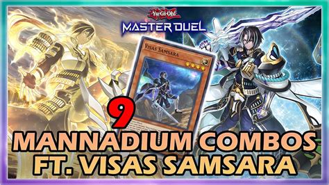 Mannadium Combos Ft Visas Samsara In Yugioh Master Duel Youtube