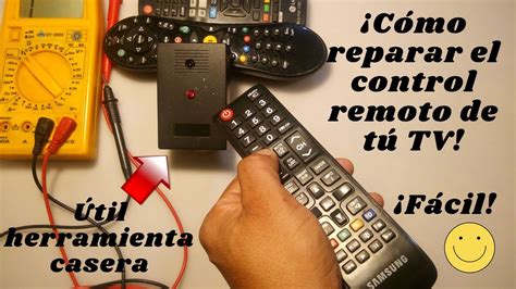 C Mo Reparar El Control Remoto Del Tv Til Herramienta Casera Youtube