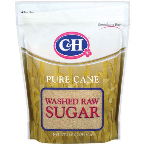 Candh Pure Cane Washed Raw Sugar 2 Lb Kroger