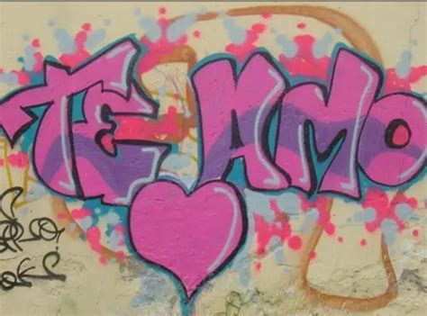 Graffitis de Te Amo | Arte con Graffiti