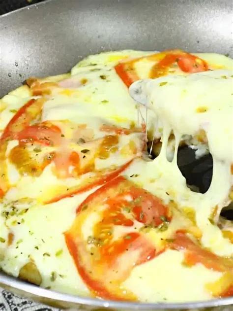 Pizza De Frigideira Rápida Tudo De Receitas