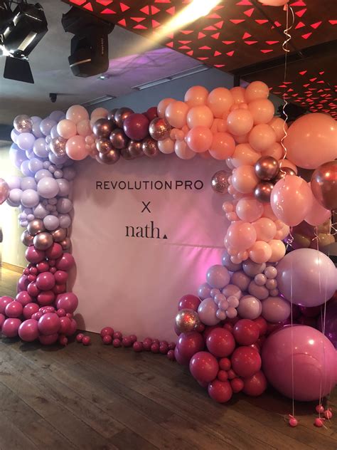 Revolution Pro X Nath Wall Business Launch Party Launch Event Ideas