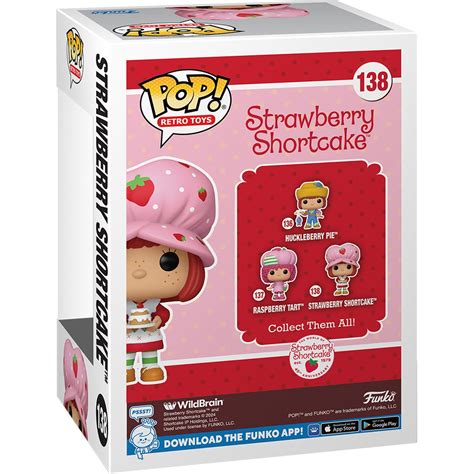 Strawberry Shortcake With Dessert Funko Pop Vinyl Figure