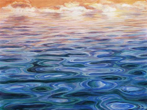 Watercolor Painting Water Ripples at PaintingValley.com | Explore ...