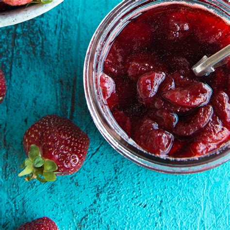 Confiture De Fraises D Automne La Menthe Sans Cuisson Ricardo