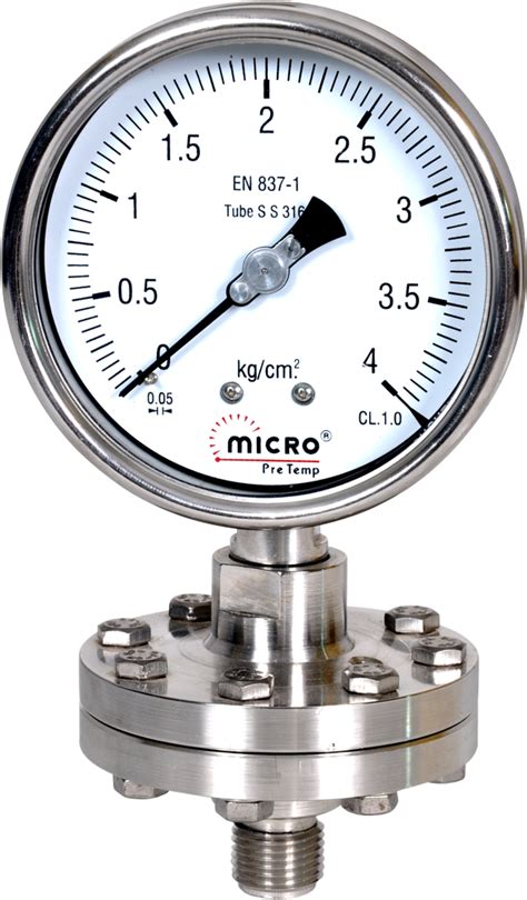 Chemical Sealed Pressure Gauge At Rs 2500 Diaphragm Pressure Gauges