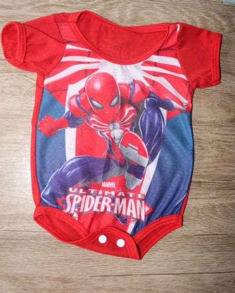 Body Tematico Homem Aranha Produtos Personalizados No Elo7