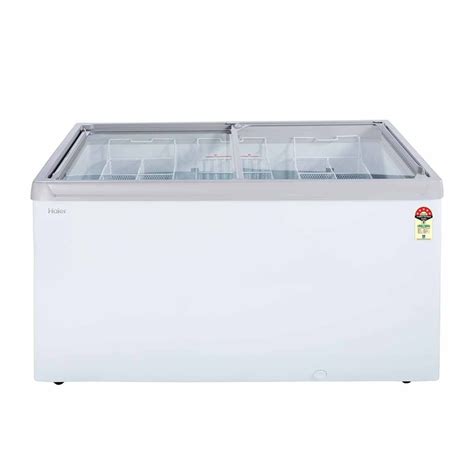 Medium Haier Glass Door Deep Freezer Hfc Gm Litters At