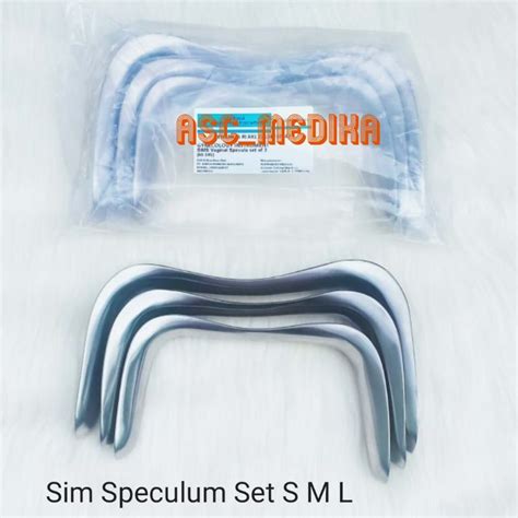 Jual Sim Speculum Set Off 3 S M L Sim Spekulum Set Sims Specula