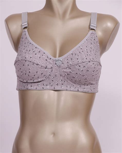 Floral Full Cup Cotton Bra Daraghmeh