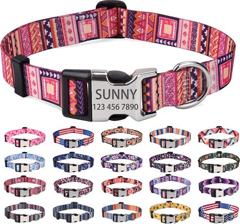 Amazon Mihqy Collares De Perro Personalizados Collar De Perro