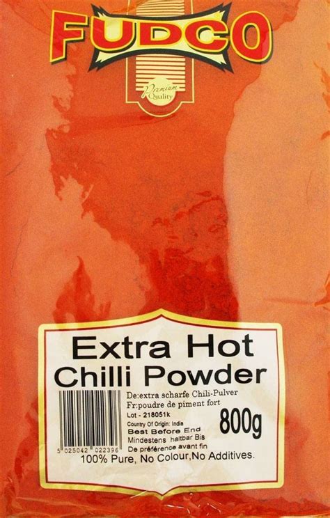 Fudco Extra Hot Chilli Powder G Rashan Pani